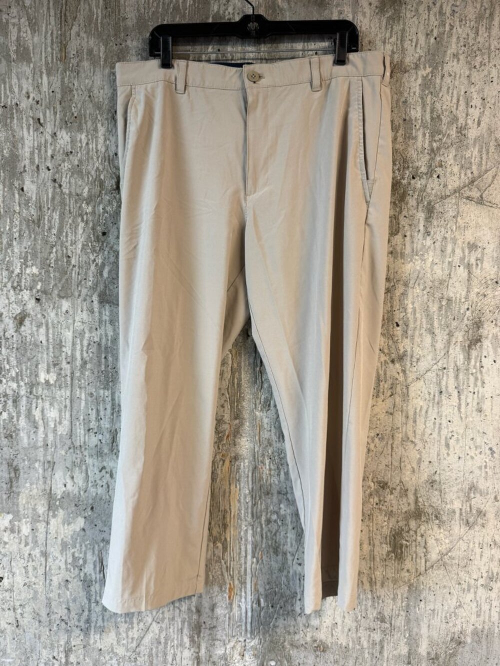 IZOD Men's Golf Swingflex Straight Pant Size 36X30 In Khaki